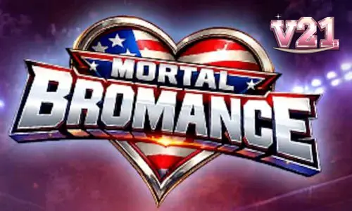 Tampilan visual satir dari slot Mortal Bromance