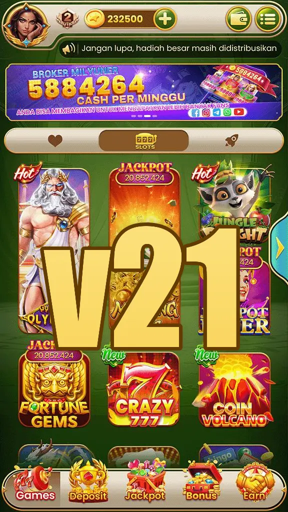 v21 Masuk